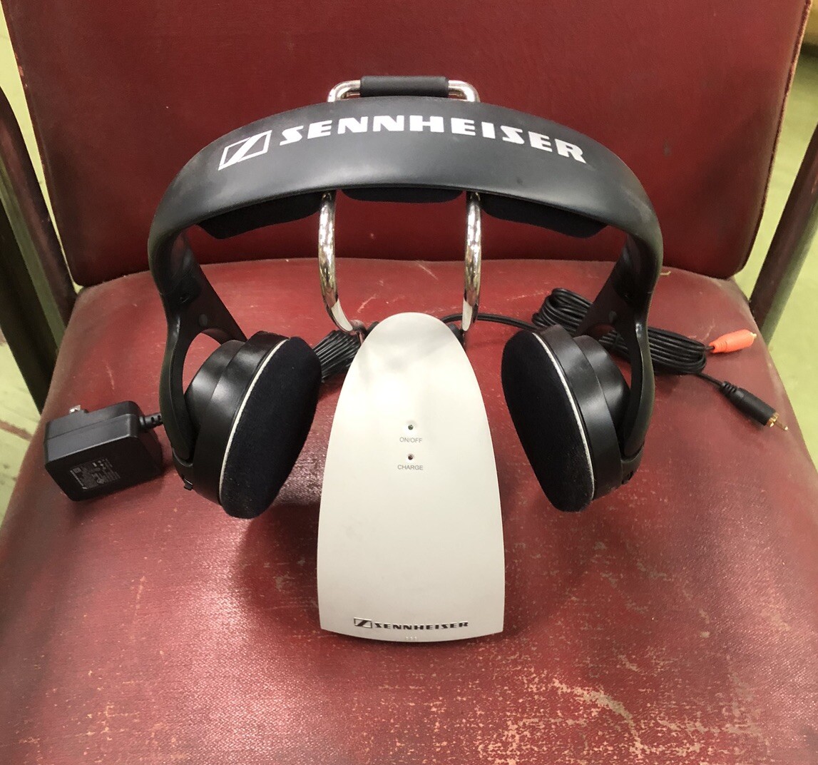 Sennheiser HDR 120 Headband Wireless Headphones Black for sale