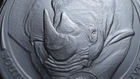 2020 South Africa Big Five Rhino 1 oz Silver Coin BU