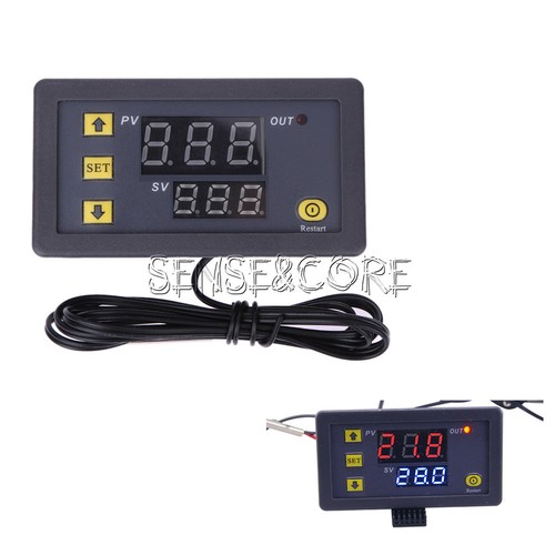 W3230 LCD 12V Digital Thermostat Temperature Controller Meter Regulator