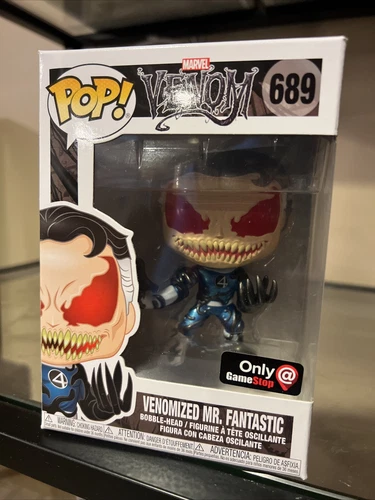 Funko Pop! Venomized Mr Fantastic #689 Metallic GameStop Exclusivo