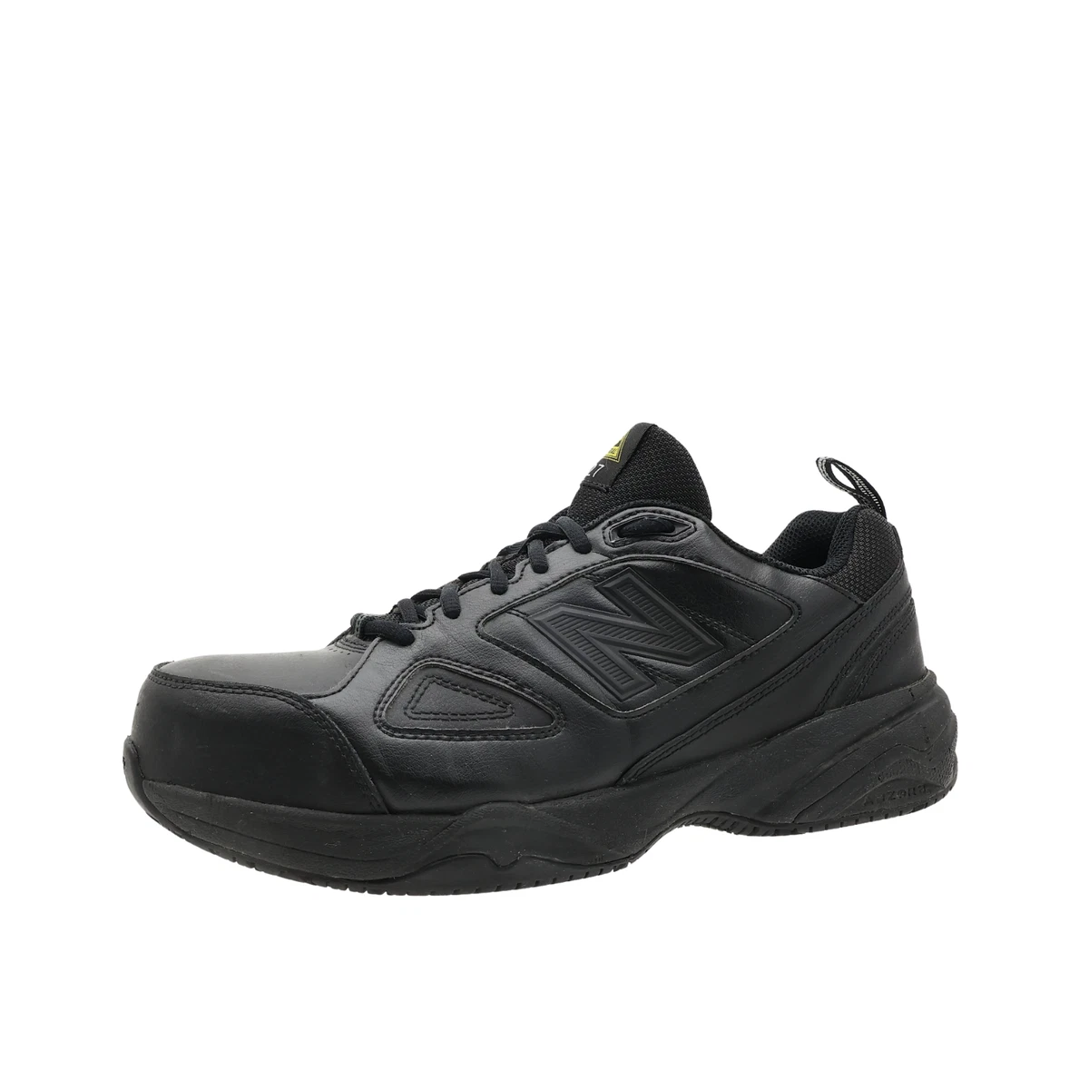 New balance mens black work best sale shoes