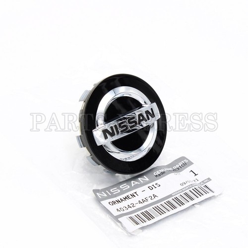 GENUINE OEM NISSAN KICKS PATHFINDER SENTRA WHEEL CENTER ORNAMENT CAP 40342-4AF2A - Picture 2 of 9