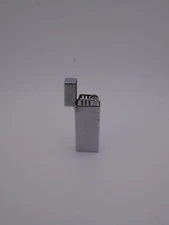 Vintage Scripto Butane Lighter Japan Silver Engraved Design