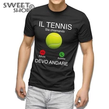 TENNIS IS CALLING MEN CHILD PLAYER SPORT T-SHIRT T-SHIRT GIFT IDEA