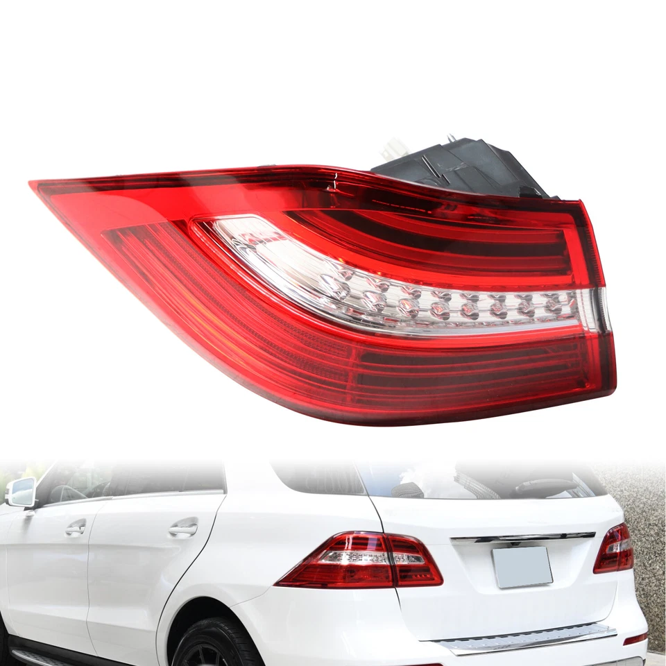 For 2012-2015 Mercedes Benz W166 ML350 ML550 LED Left Driver Side Tail Light - Imagem 3 de 4