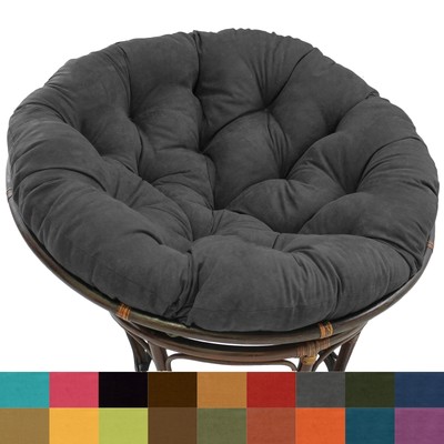 Microsuede Indoor Papasan Cushion (44-inch, 48-inch, or