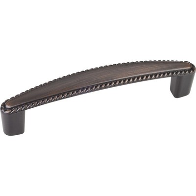 Oil Rubbed Bronze Kitchen Cabinet Rope Pull Vanity Closet Pulls Knob Z115-96DBAC