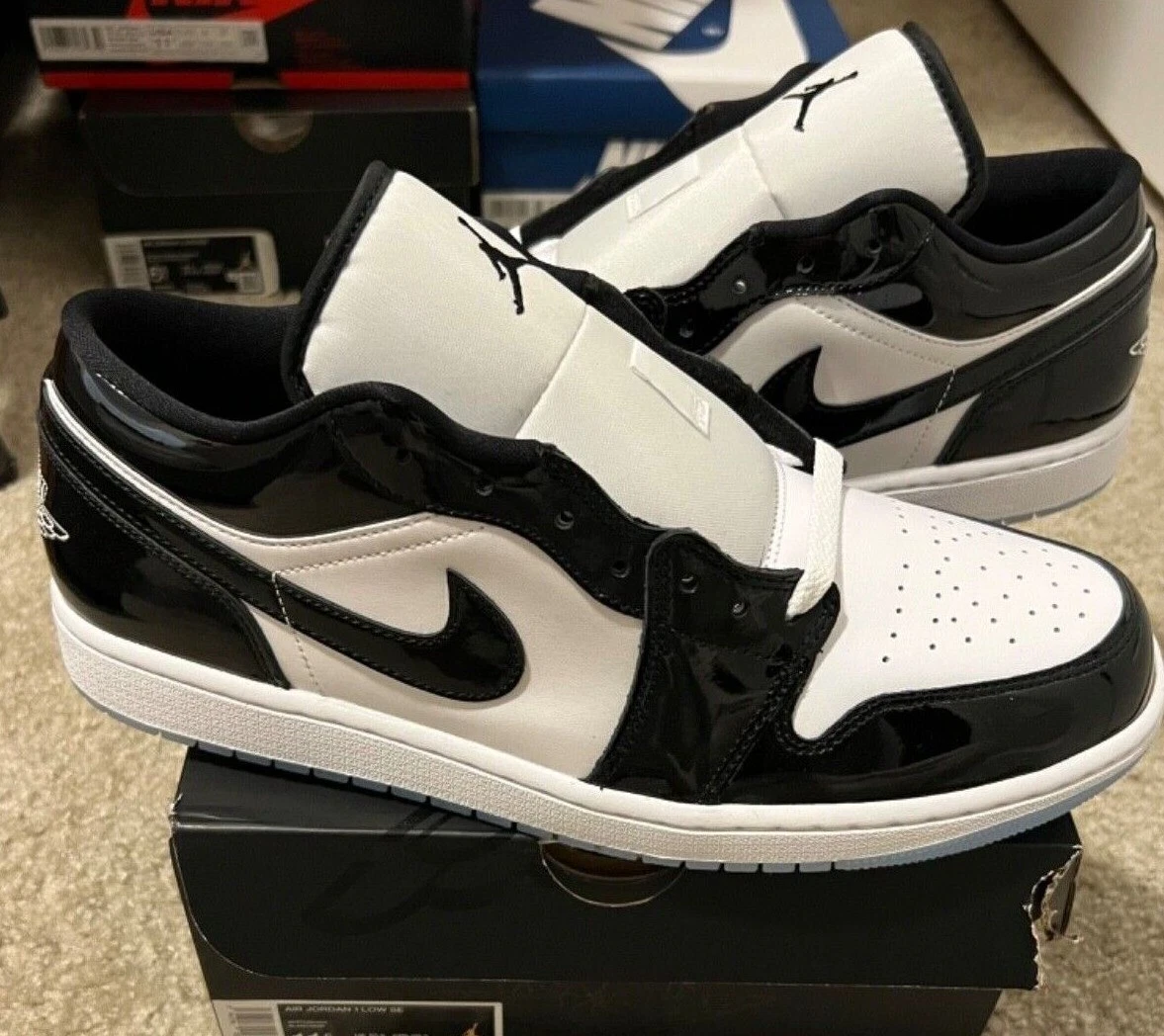 NIKE Air Jordan 1 Low SE Concord Space Jam Men s Jordan Ubuy