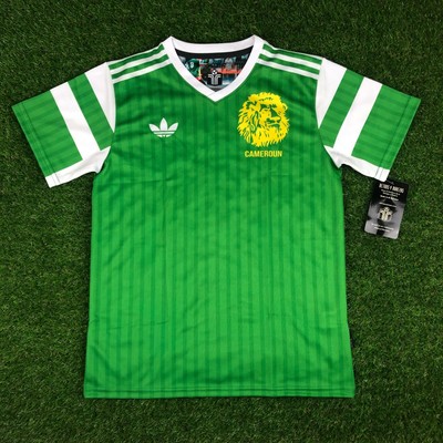 Cameroon - Retro Football Soccer Jersey - World Cup 1990, Milla #9 (LOOSE FIT) | eBay