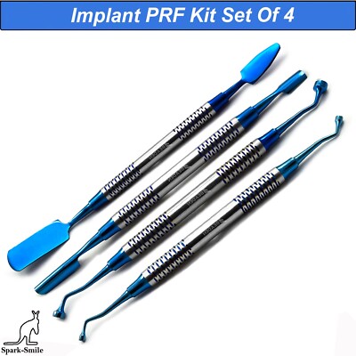 Dental PRF Kit Set of 4 Surgical Surgery Compactor Carrier Implant ...