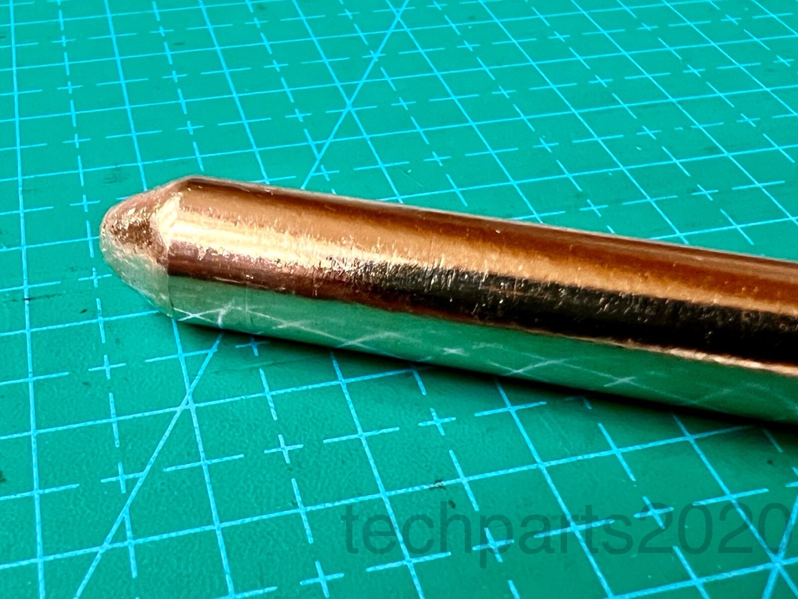 ATS Round Sintered Copper Heat Pipe for Heatsinks, 350mm Long x 10mm Diameter