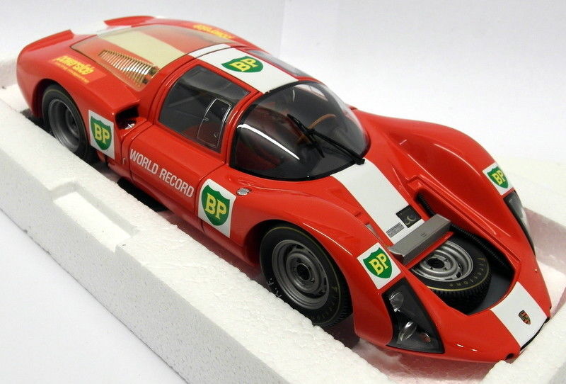 ミニカー MINICHAMPS PORSCHE906 WORLD RECORD MONZA 1/18 Minichamps Porsche 906 World Record Monza Red White w