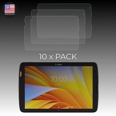 Bulk Budget Screen Protectors 10-Pack: Zebra ET40 Scanner!  