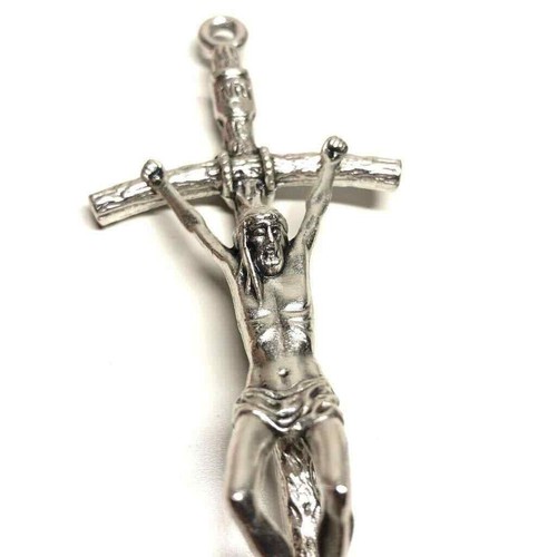 Cruz Scorzelli 5 1/2" - Crucifijo Bendecido por el Papa a petición - Imagen 3 de 7
