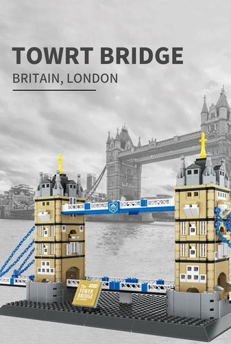 Wange Bloque de Construcción Juguetes Arquitectura Mundial Ladrillos Modelo para Adultos o Niños - Imagen 168 de 872