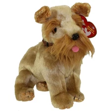 TY Beanie Baby - SCHNITZEL the Dog (6 inch) - MWMTs Stuffed Animal Toy