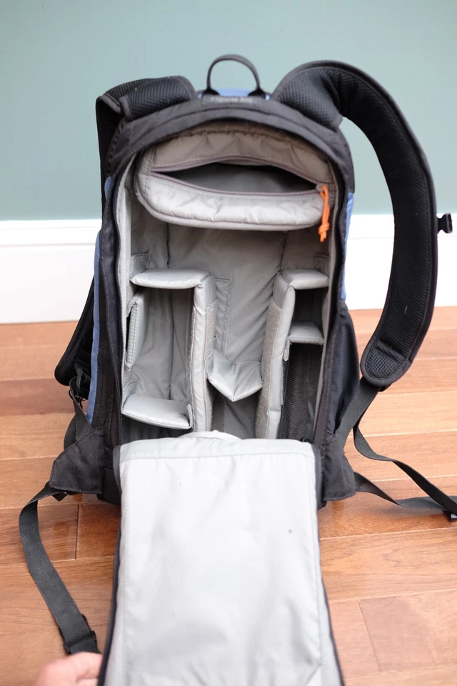 Mochila para cámara Lowepro Flipside 300 estuche Canon Nikon LowePro azul Foto 3 de 4