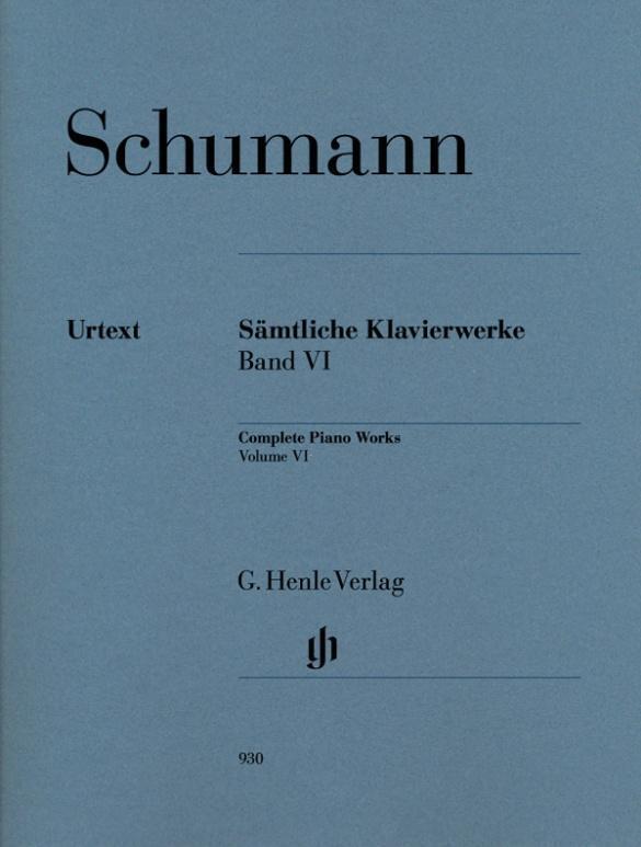 Thumbnail - Sämtliche Klavierwerke 6 Robert Schumann Taschenbuch G. Henle