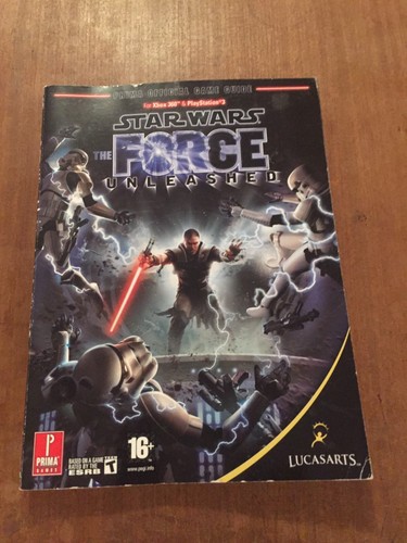 PRIMA- STAR WARS THE FORCE UNLEASHED OFFICAL GAME GUIDE- PAPERBACK- 2008