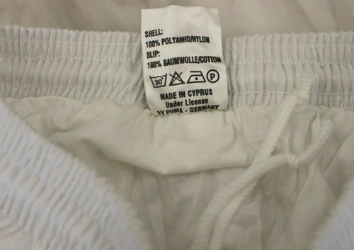Vintage Puma weiß Fußball Run Nylon Short 90er Boxen Marathon Retro Sport S - Bild 7 von 7