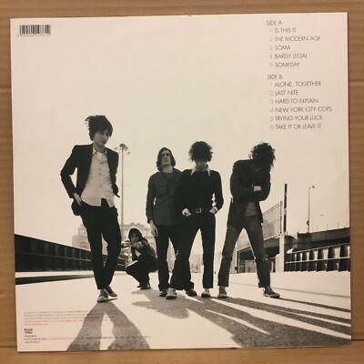 THE STROKES - IS THIS IT (2015) REISSUE LP MADE IN EUROPE | eBay