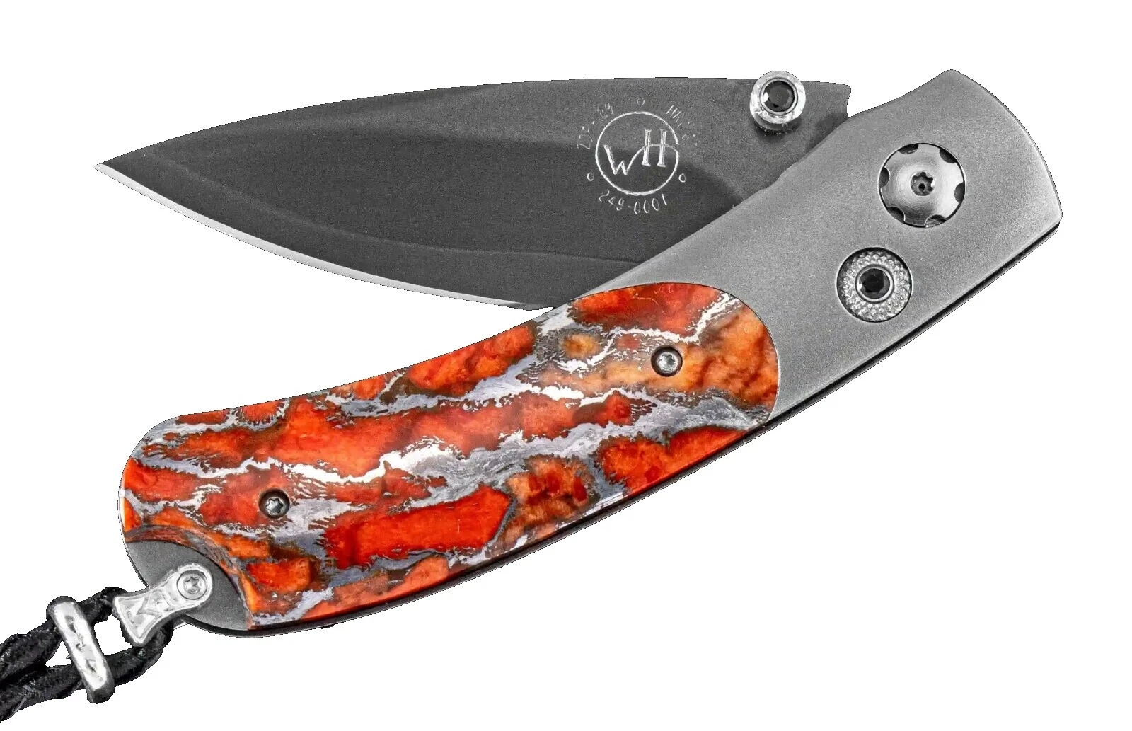 Damascus Steel Blade Titanium Handle Collectible Modern Custom & Handmade Folding Knives 1 Blades