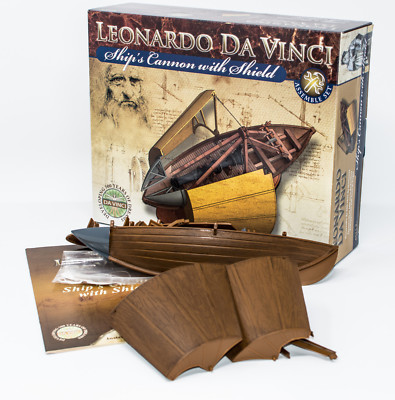 Leonardo da Vinci Kanonenboot Modell Bausatz 