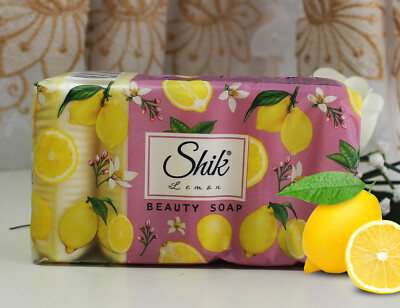 5x70g Shik Kosmetische Seife Zitrone Beauty Soap Lemon Мыло лимон