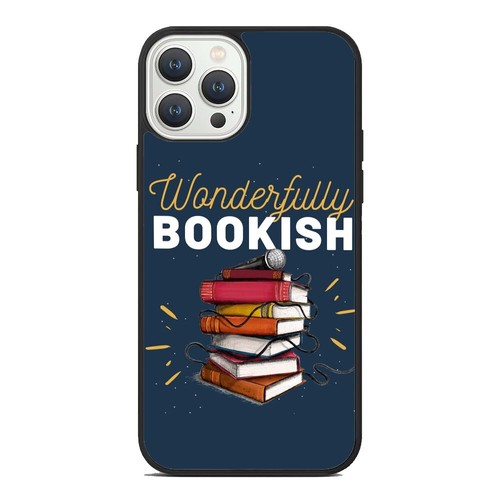 For iPhone SE XS XR Max 5 6 7 8 Plus Reading Bookish Delights Anti scratch Cover - Picture 11 of 25