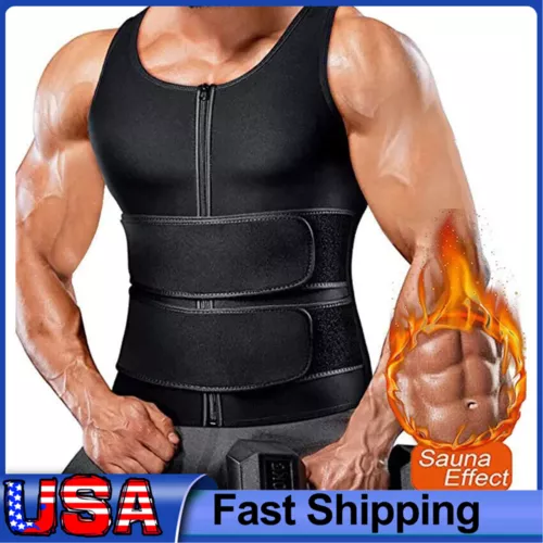 Fasce Dimagranti Fascia Di Esercizio Addome Uomo Waist TrainerS - Foto 1 di 21