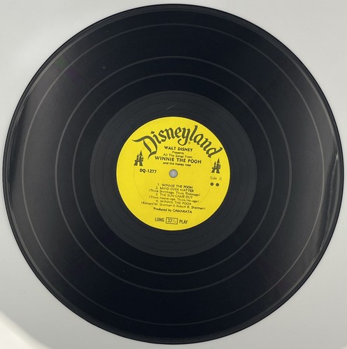 Disneyland Vinyl Winnie The Pooh and The Honey Tree Soundtrack 1965 12" Record - Imagen 6 de 7