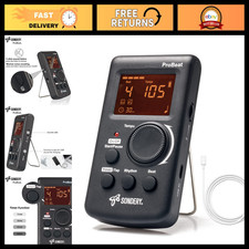 Rechargeable Digital Metronome for Piano, Guitar  Drum - Vocal Counting Feature
