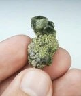 Green Andradite Demontoid Garnet Cluster From Astoor Valley Gilgit-Baltistan Pak