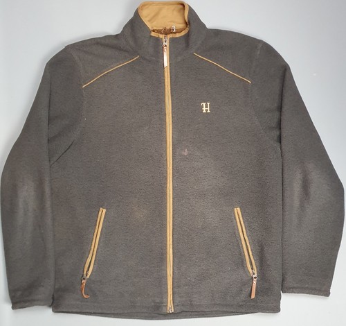 HARKILA Fleece Mens XL Brown Full Zip Hunting Outdoor Shooting Country