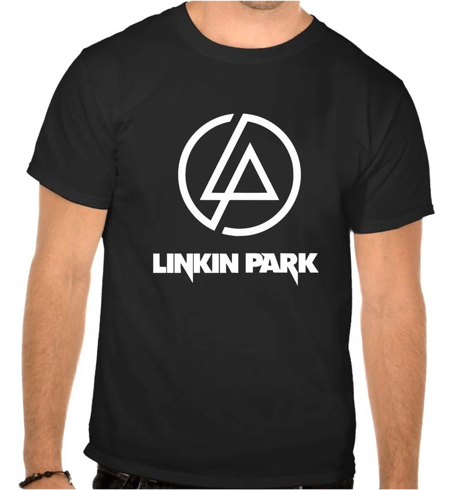 FRUIT OF THE LOOM Linkin Park Rock Music Logo Schwarz Kinder T-Shirt -1030 -Kids