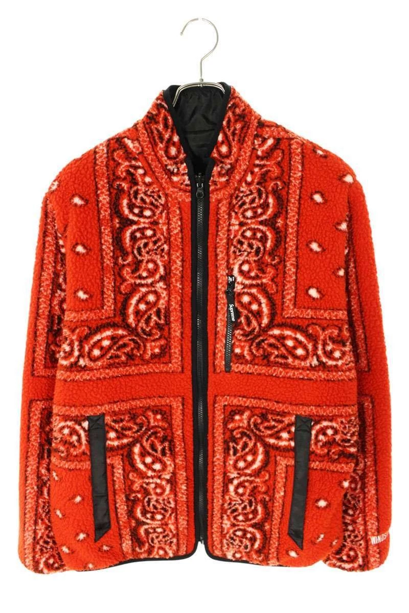 Blouson Supreme 19AW veste polaire bandana réversible taille L bande réversible