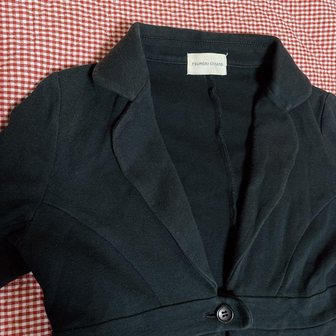 TSUMORI CHISATO - TSUMORI CHISATO(ツモリチサト) ブルゾン サイズ2 M レディース美品  - 黒 長袖/秋/冬 Tsumori Chisato Jacket Black Size 2 | eBay