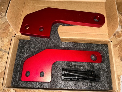 #ad #ad Steel Rear Bumper Tow Hook Rescue Recovery Point LR Red New $129.95