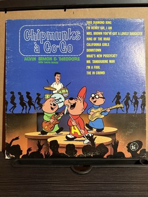 Chipmunks a Go-Go Vinyl LP Alvin, Simon, Theodore with David Seville 1965