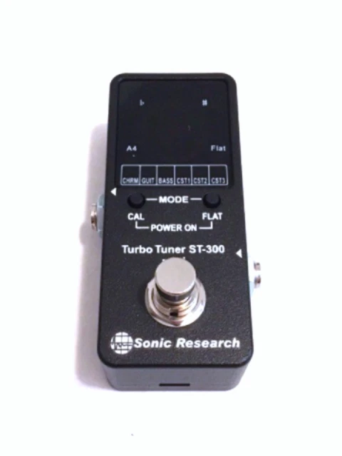 Sonic Research Turbo Tuner ST-300 Mini Gitarren-Effekt-Pedal - Neu im Karton
