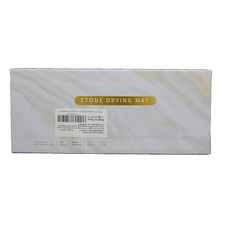 Faucet Mat for Kitchen Sink - 23.6" Long Diatomite Fast Drying Stone Sink Tray