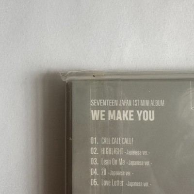 SEALED] SEVENTEEN 1ST JAPAN ALBUM 'WE MAKE YOU' - CARAT FANCLUB