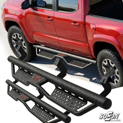 Drop Running Boards For 2005-2023 Toyota Tacoma Double Cab Side Steps Nerf Bars