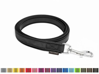Mystique  Gummierte Leine 20mm ohne Handschlaufe Standard Karabiner