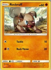 Rockruff (#14) SM Trainer Kit: Lycanroc & Alolan Raichu 14/30 Normal LP/NM