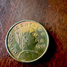 Mexico ESTADOS UNIDOS MEXICANOS 5 Centavos 1961