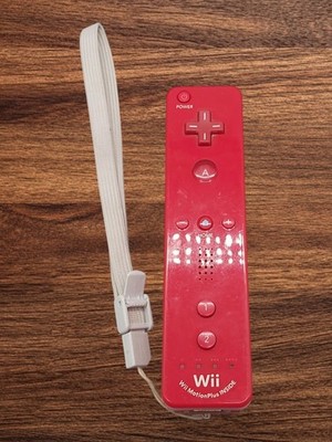 Nintendo Wii Motion Plus Fernbedienung - Rot Controller
