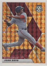 2021 Panini Mosaic Reactive Orange Mosaic Prizm Juan Soto #113 05dl