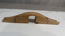 Vintage Wooden Arch Bridge Overpass-Tunnel Railway Train Track Brio 