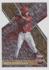 2019 Panini Elite Extra Edition Status Red Die-Cut 5/99 Nick Quintana #47 rh9